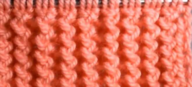 Объёмная резинка спицами: пошаговое руководство со схемами и описанием к ним