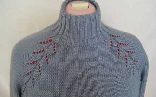 Французский реглан спицами — советы по вязанию и пошаговый МК с фото