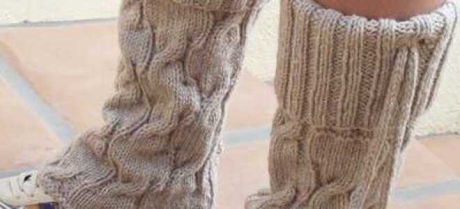 Схемы вязания гетр спицами: самые популярные и необычные способы вязки модного аксессуара