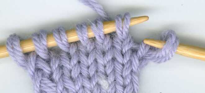 Кромочная петля спицами: четыре способа вязания