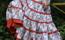 Выкройки многоярусных юбок: как быстро сделать расчеты