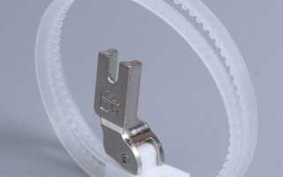 Лапка с двумя пластмассовыми роликами для швейных машин: стоит ли покупать?