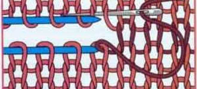 Трикотажный шов в вязании спицами для новичков пошаговая инструкция с фото и видео