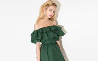 Сшить платье с воланами своими руками: выкройка, схемы и описание