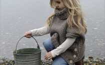 Жилетка для девочек – мастер-класс с описанием и схемами