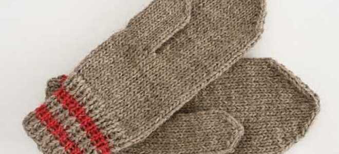 Варежки спицами для начинающих на примере вязания детских варежек на двух спицах, а также основные правила выбора пряжи и узора для будущего изделия с фотографиями и видео