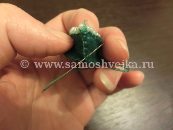 обметать срез